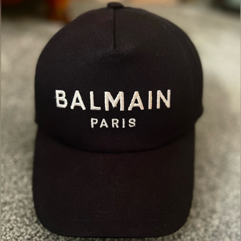BALMAIN Hat Man Black Hats